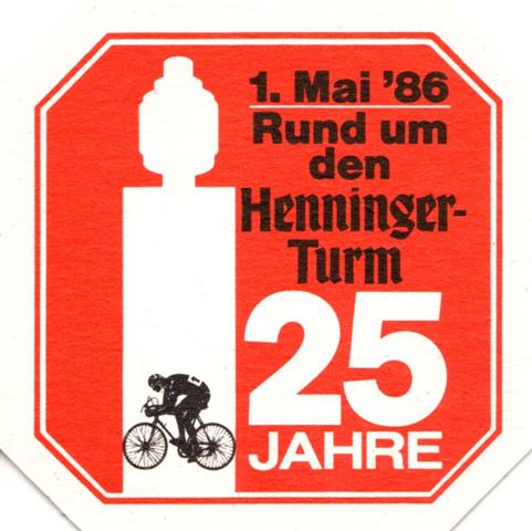 frankfurt f-he henninger rad jahre 5a (8eck185-1986-schwarzrot)